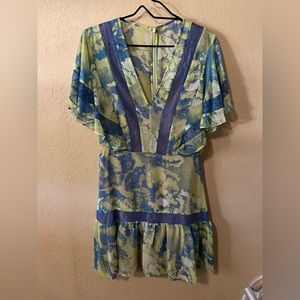 BCBG Floral Spring Cocktail Dress